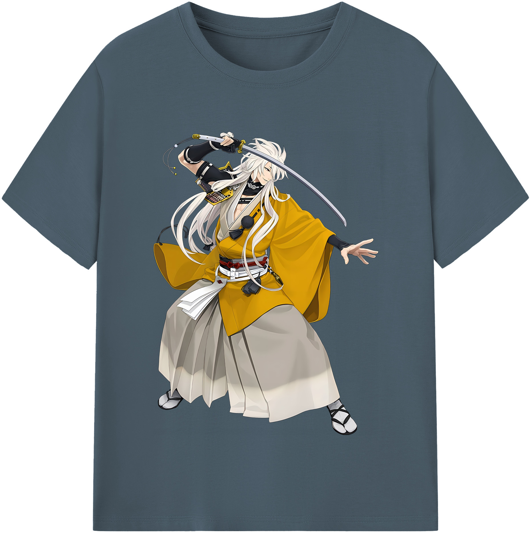 （画像用） 刀剣乱舞 Touken Ranbu 綿100％半袖Tシャツ（フロントプリント）
